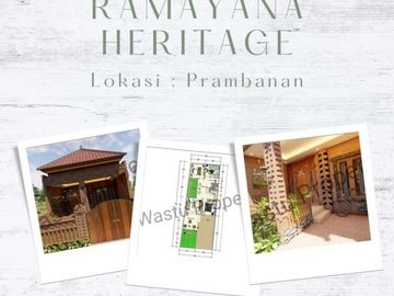 DIJUAL RUMAH DESIGN JOGLO DI DEKAT CANDI PRAMBANAN !!! YUKK BOOKING SEKARNAG JUGA !!!