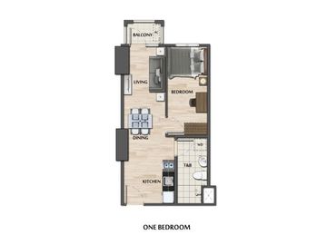 1BR Condo w/ Balcony in Mandaluyong