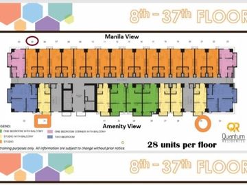 STUDIO TYPE IN QUANTUM RESIDENCES TAFT AVENUE PASAY