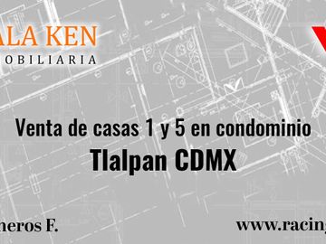 Venta de Casas en Condominio en Tlalpan, CDMX