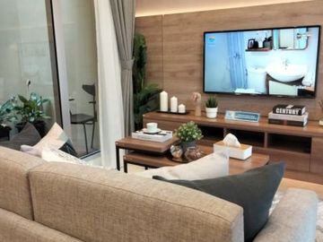 Jual Rumah Zuma Gading Serpong Tangerang Fully Furnished Rp 994jt 2 Kamar Unit Baru Free IPL + AC + Water Heater