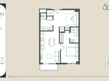 Departamento de 3 ambientes equipado. Venta en Pozo.  Down Town Miami.
