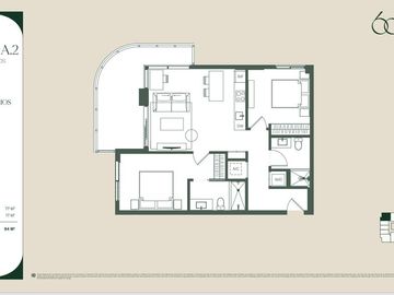 Departamento de 3 ambientes equipado. Venta en Pozo.  Down Town Miami.