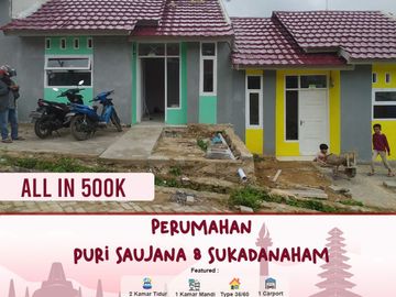 Rumah nyaman di dekat Tugu cokelat