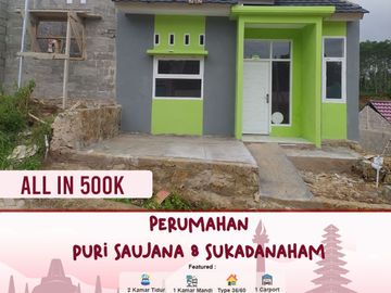 Rumah nyaman di dekat Tugu cokelat