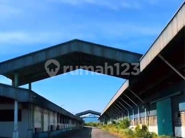 Pabrik 23Ha Eks Sepatu di Cikande Serang