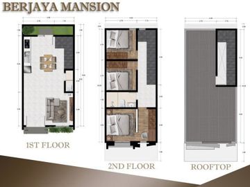 BERJAYA MANSION (Jalan Pendidikan, simp. Jalan Medan Utara - Pancing) Medan