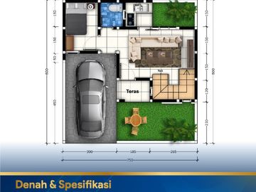 Rumah Villa Dijual Di Batu Malang Tipe 57 View Gunung Arjuna