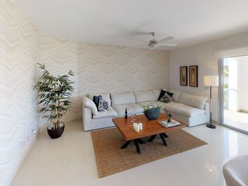 Condominio frente al mar con alberca privada, 3,000 m2 de Albercas, campo de Gol