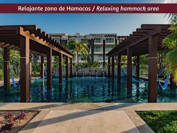 Condominio frente al mar con alberca privada, 3,000 m2 de Albercas, campo de Gol