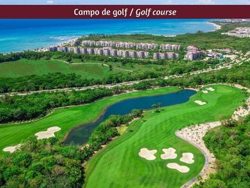 Condominio frente al mar con alberca privada, 3,000 m2 de Albercas, campo de Gol