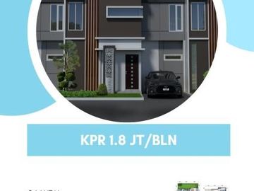 Strategis 2 Lantai RumahBisa KPR 2KT Tipe 34/60