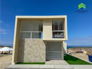 CASAS VISTA AL MAR EN URB. PUNTA ARRECIFE, VA MANTA - JARAMIJÓ