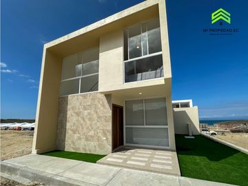 CASAS VISTA AL MAR EN URB. PUNTA ARRECIFE, VA MANTA - JARAMIJÓ