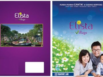 Rumah Unik Siap Huni di Elista Village Gading Serpong Tangerang