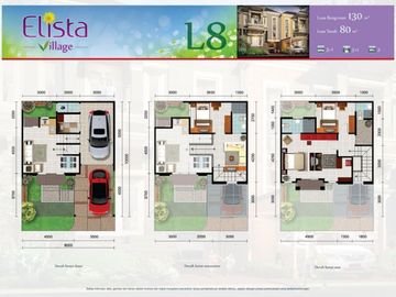 Rumah Unik Siap Huni di Elista Village Gading Serpong Tangerang