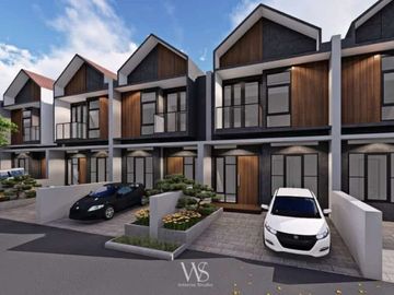 Rumah cluster baru 2 lantai murah dekat Cibubur di Ciangsana Bogor