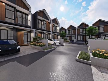 Rumah cluster baru 2 lantai murah dekat Cibubur di Ciangsana Bogor
