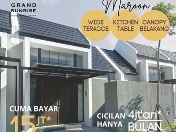 Rumah Surabaya Barat minimalis modern