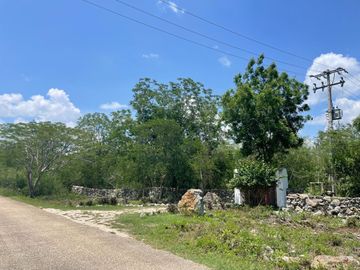 Terreno en Venta, Finca  Tecoh, a 1km de Itzincab de Cámara. Yucatán.