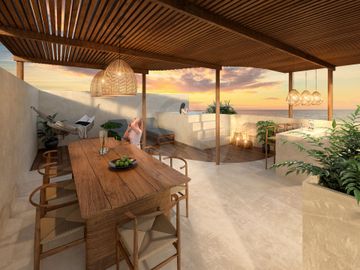 HAMA Beach Condo Departamento en venta en Mahahual