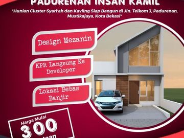 Rumah syariah SIAP HUNI rumah Tuslim strategis nyaman Bekasi