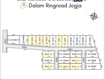 BARAT TUGU JOGJA TANAH KOMPLEKS BISA TEMPO