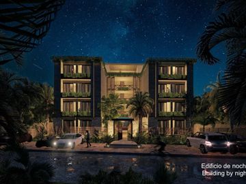 Departamento frente al mar con alberca privada, alberca frente al mar, playa pri