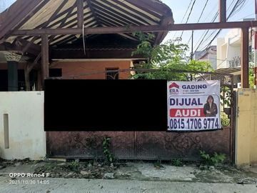 DIJUAL CEPAT!! Rumah Tua Hitung Tanah di Komp. Walikota Gading, Bisa Nego