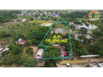 00410 VENTA TERRENO URBANO YARINACOCHA 10,494 m2