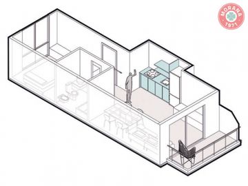 Departamento en Venta Caba / Buenos Aires (D038 1081)