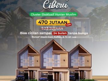 Cluster cantik Hunian islamic ala villa sejuk asri di CIbiru dkt UIN