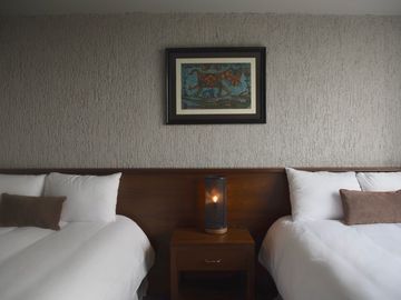 Departamento con alberca privada, edificio inspirado por arte