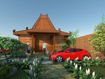 Investasi Mudah, Rumah Joglo Sejuk dan Asri Untuk Home Stay