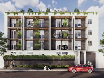 Penthouse en Preventa en colonia Zacahuitzco CDMX.