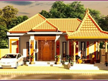 Dijual Siap Bangun Rumah Villa Megah di Prambanan