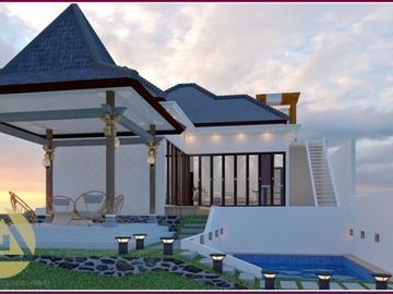 Dijual Siap Bangun Rumah Villa Megah di Prambanan