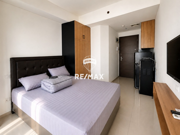 Full Furnished! Fasilitas Kolam Renang, Gym, selangkah ke Mall Alam Sutera dan Binus Univ