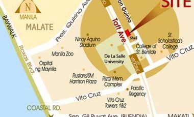 CONDO UNIT IN TAFT ACROSS LASALLE, RFO AFFORDABLE