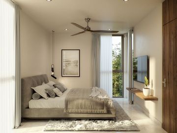 VENTA DEPARTAMENTO EN MONTES DE AME AL NORTE DE MERIDA, YUCATAN