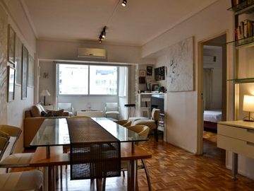 SE VENDE DEPARTAMENTO 3 AMB EN RECOLETA CON DEPENDENCIA + BALCON + COCHERA + BAULERA