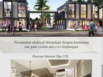 Di Jual Rumah Baru Cluster 2 Kamar Dekat Tol Di Kopo Harmonis, Kopo Bandung