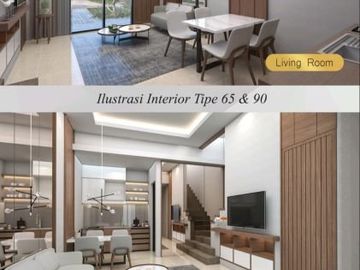 Di Jual Rumah Baru Cluster 2 Kamar Dekat Tol Di Kopo Harmonis, Kopo Bandung
