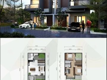 Di Jual Rumah Baru Cluster 2 Kamar Dekat Tol Di Kopo Harmonis, Kopo Bandung