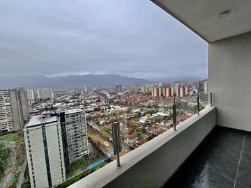 Departamento semiamoblado 2D/2B con estacionamiento y bodega — Metro Mirador