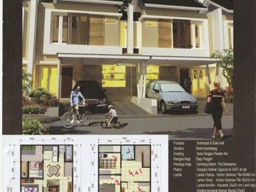 Rumah Murah Brand New, Indent, dekat BTC Bintaro - 1978