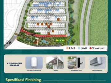 Rumah Full Furnish di Zuma @Malibu, Gading Serpong