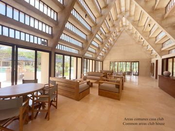 Villa con alberca privada, en residencial con casa club, parque sensorial, spa,