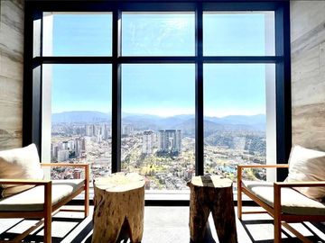 Departamento de 320 m2, areas verdes, casa club, cine, spa, alberca, venta Inter