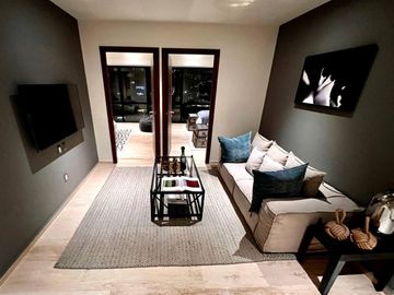 Departamento de 320 m2, areas verdes, casa club, cine, spa, alberca, venta Inter